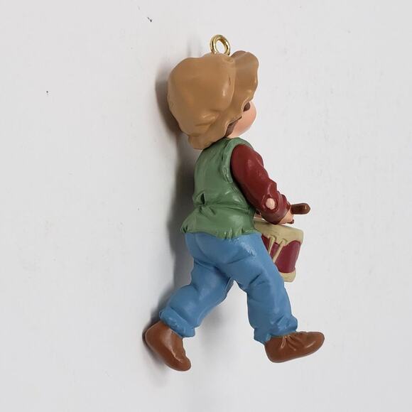 1990 Hallmark Little Drummer Boy Handcrafted Keepsake Christmas Ornament. - Picture 4 of 7